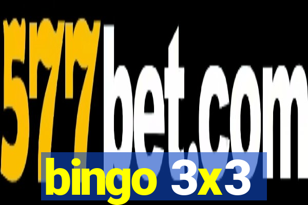 bingo 3x3